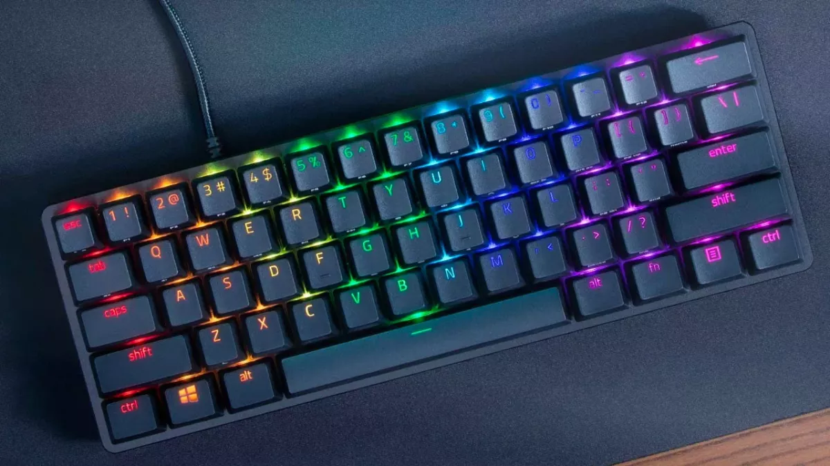 Belle promotion sur le clavier gamer Razer Huntsman Mini.