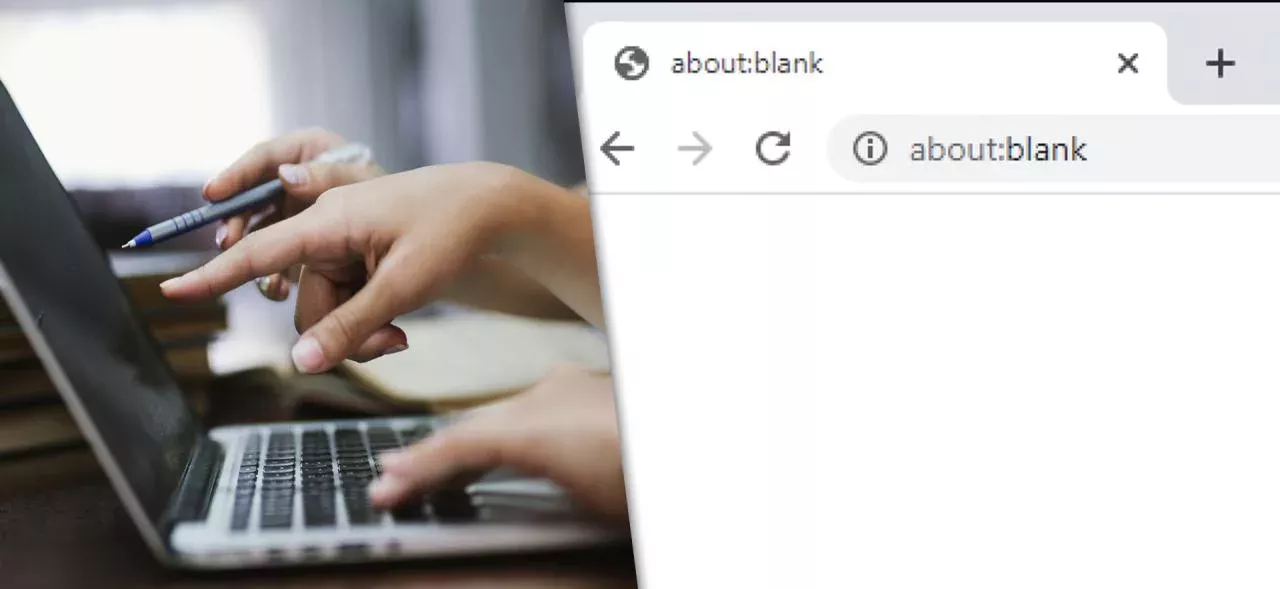 C'est quoi "about:blank" sur son navigateur internet, Chrome ou Firefox ?