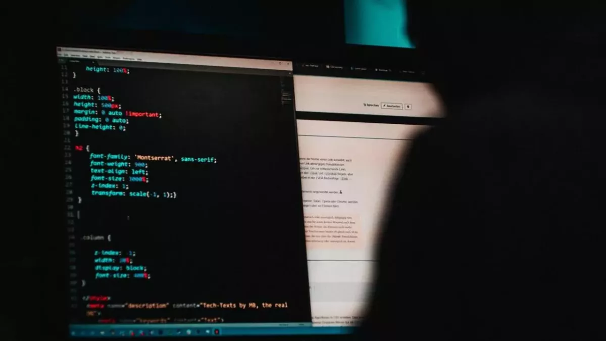 Du code HTML (illustration)