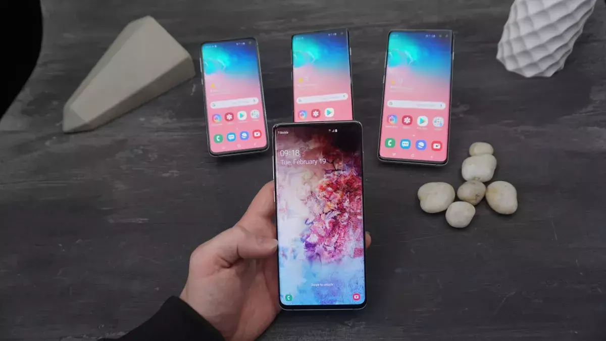 Galaxy S10e, S10 et S10 