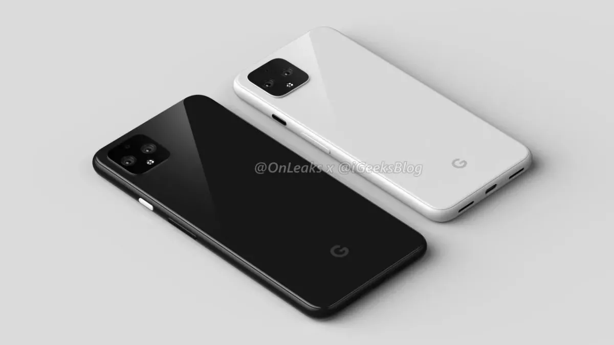 Googe Pixel 4 rendu