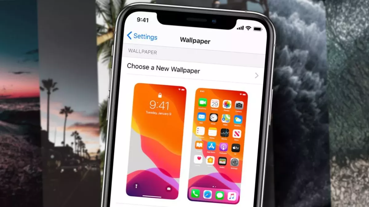 fond d'écran iphone 11 sélection liste choix
