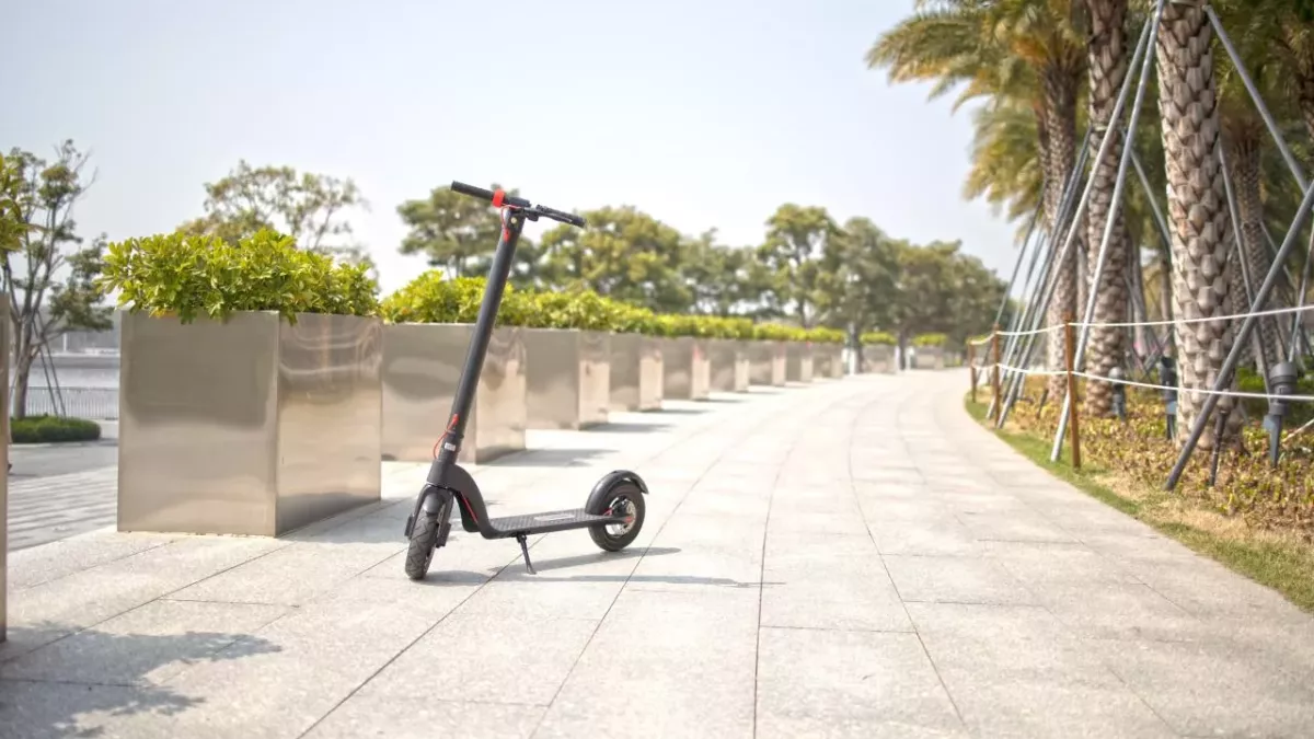 Une trottinette Xiaomi en promotion