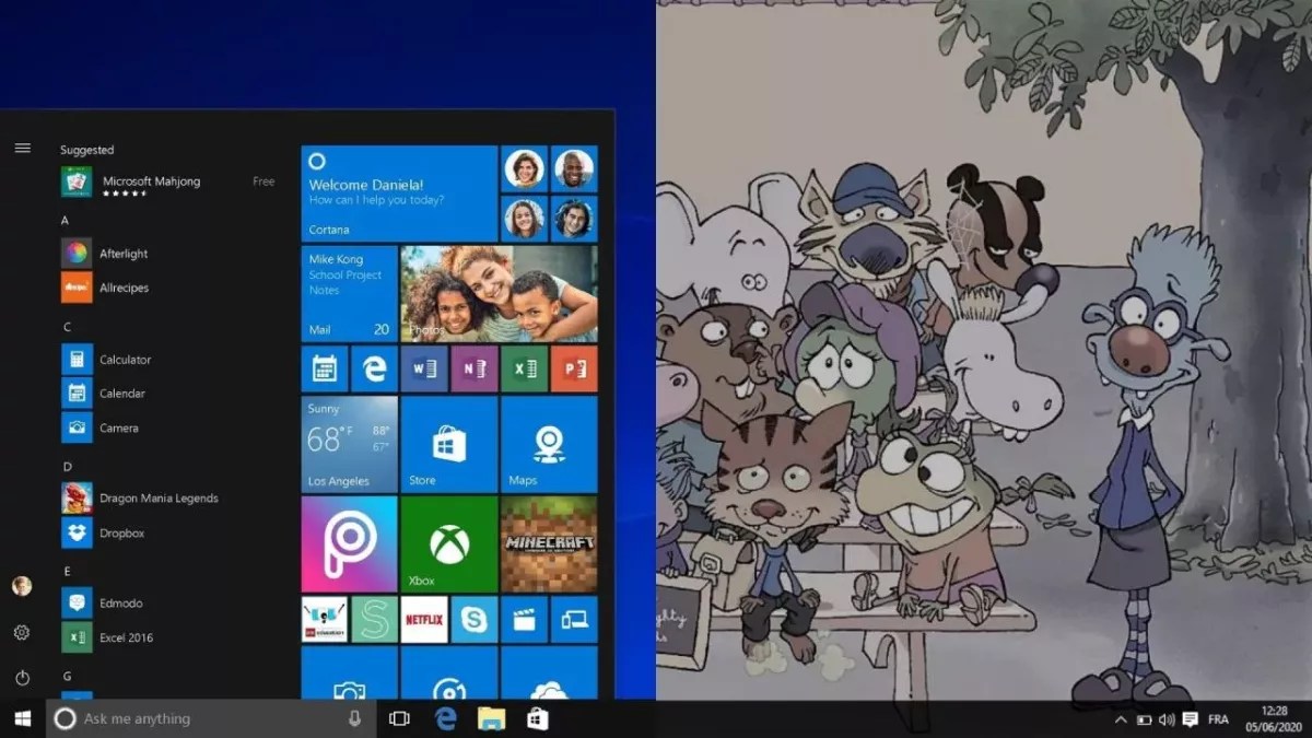 Windows 10 fond d'écran
