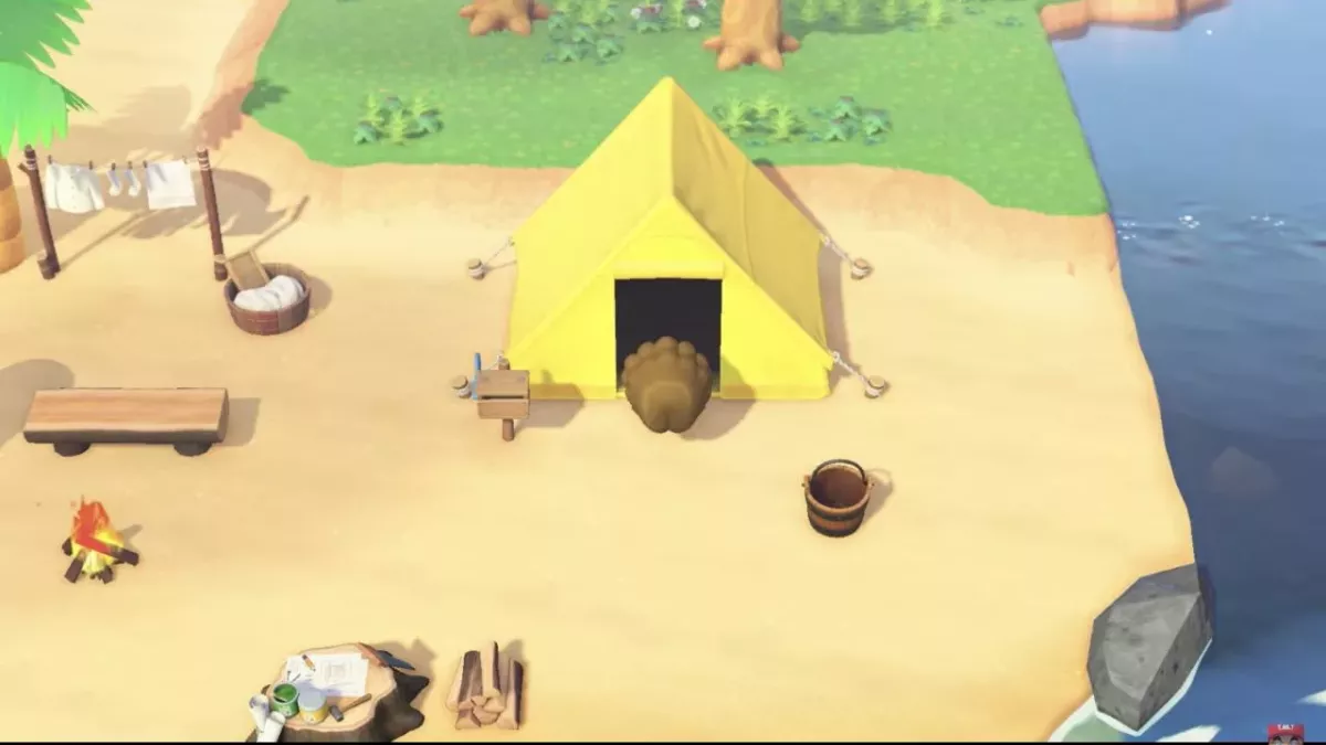 Animal crossing tente