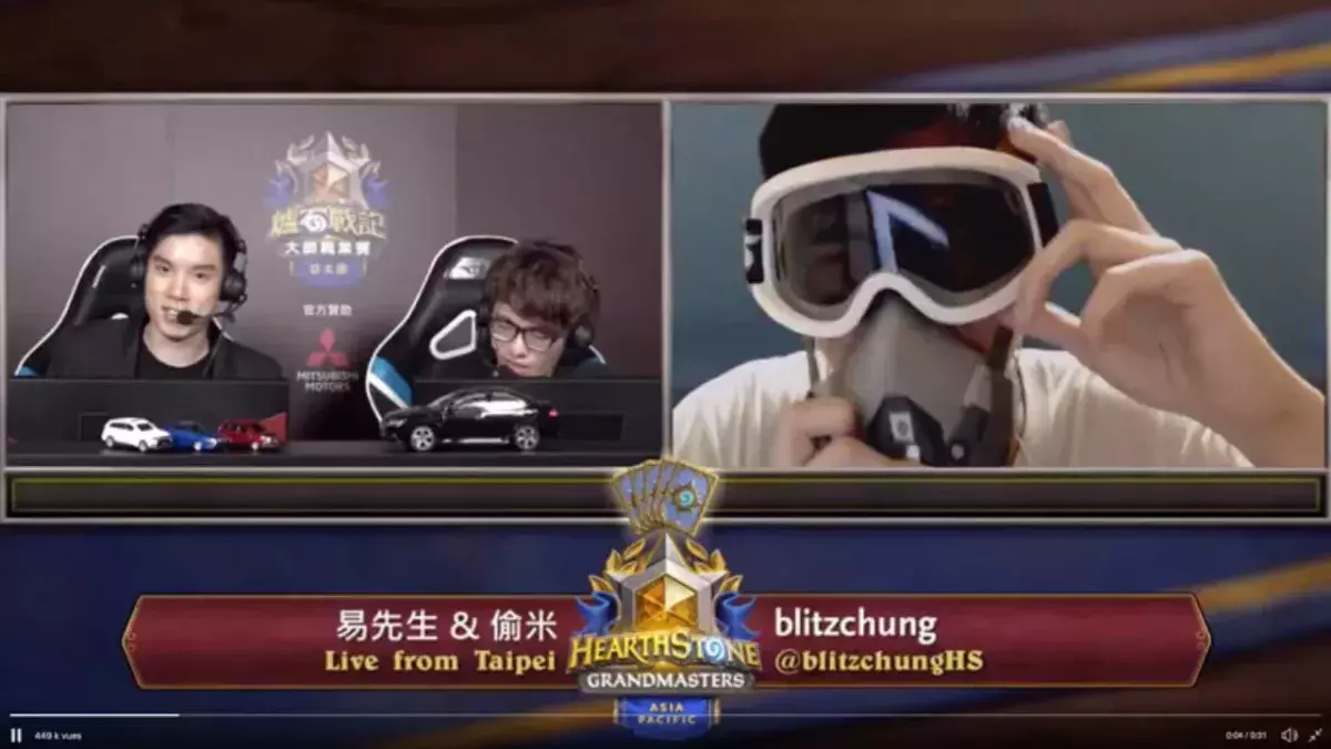 Blitzchung banni par Blizzard 