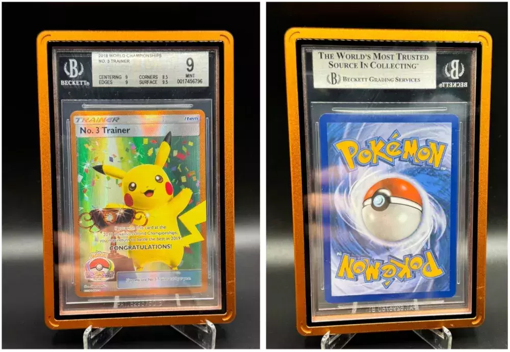 carte pikachu Championnats Mondiaux JCC 2018