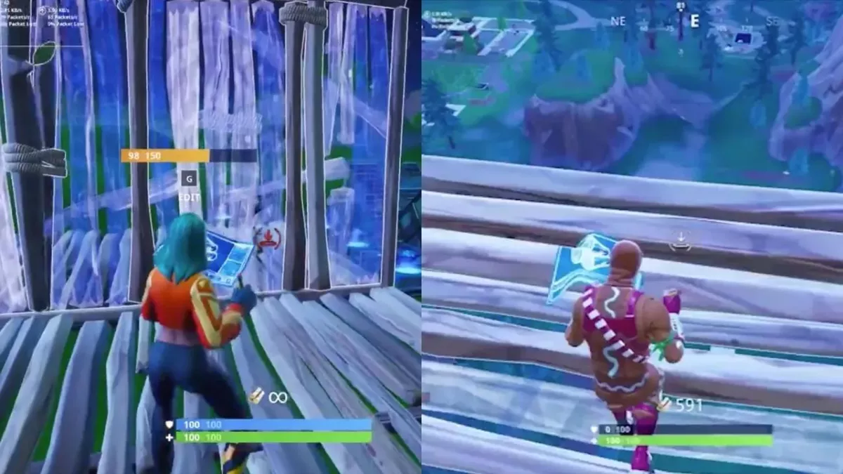 Construire trop haut sur Fortnite