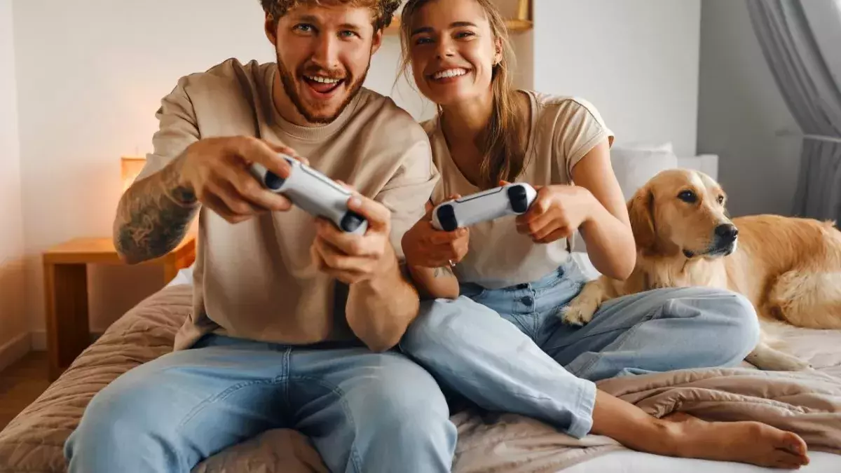 couple jeu vidéo