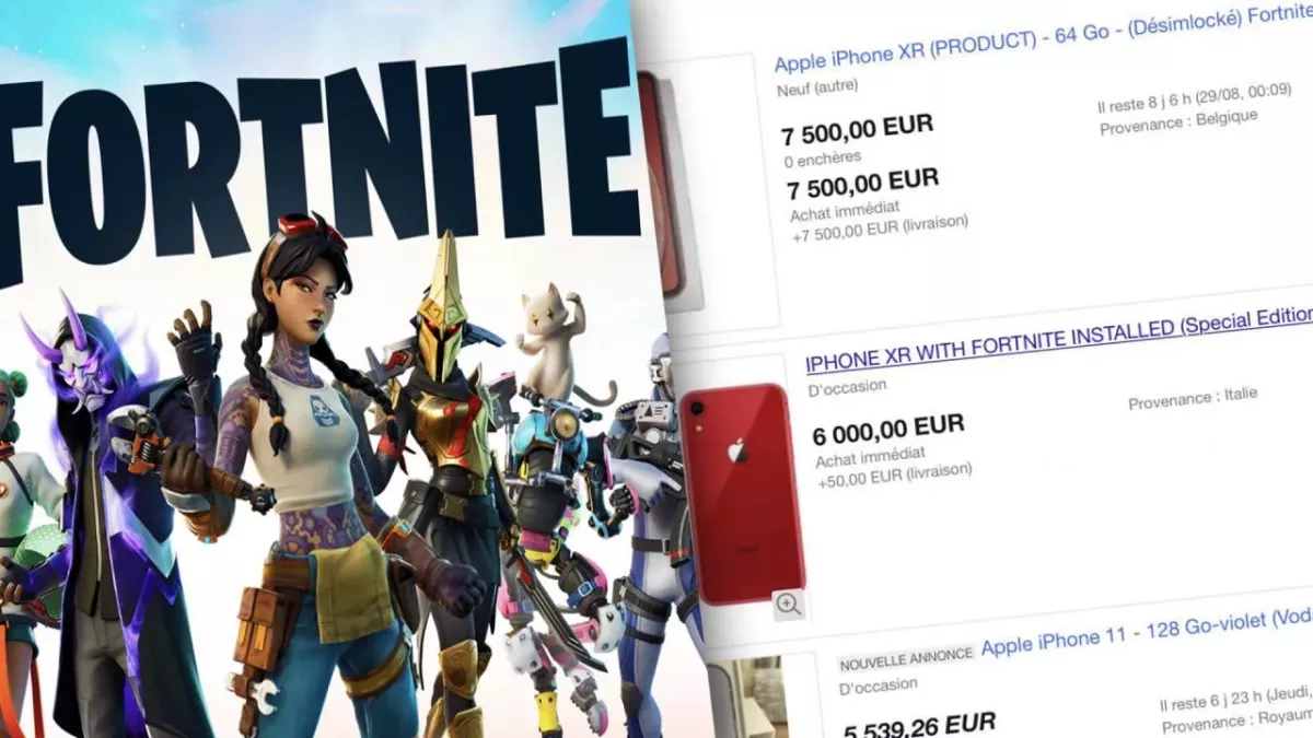fortnite apple prix occasion