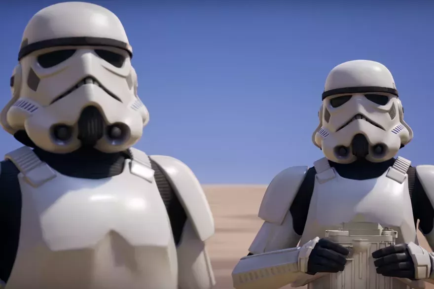Fortnite : Une scène du prochain Star Wars diffusée dans le jeu !