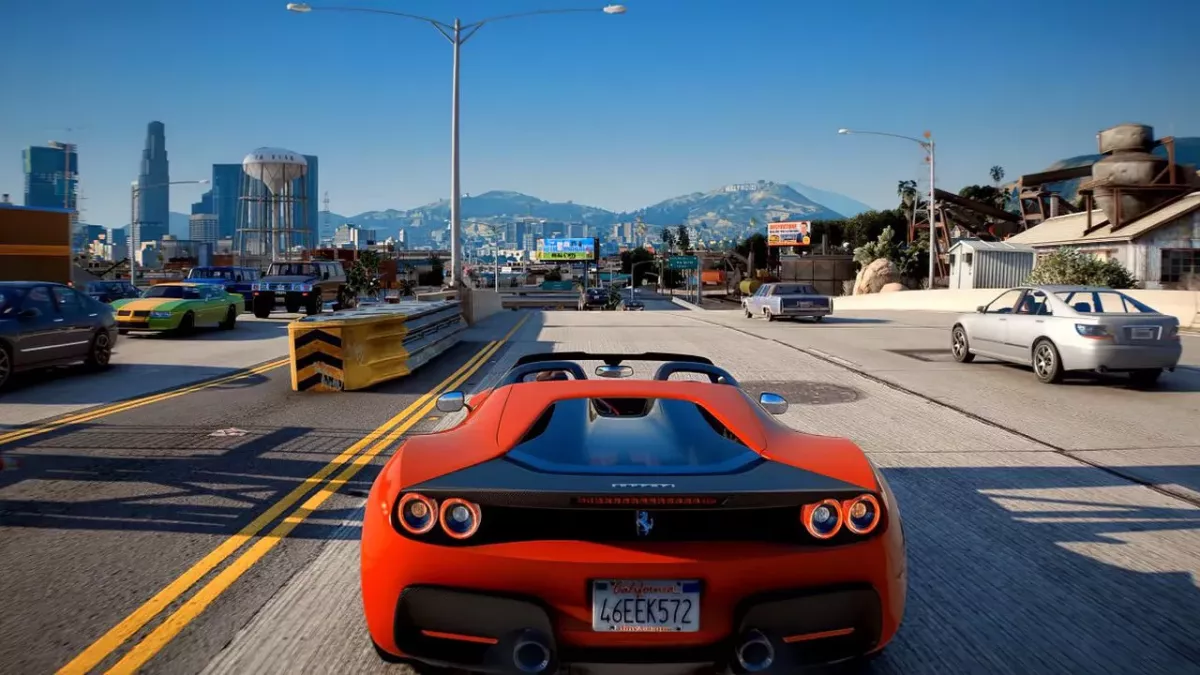 GTA 5 plus beau que GTA 6 ?