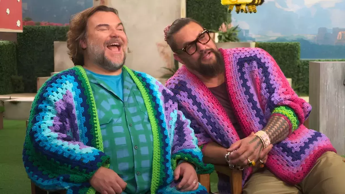 Jack Black et Jason Momoa