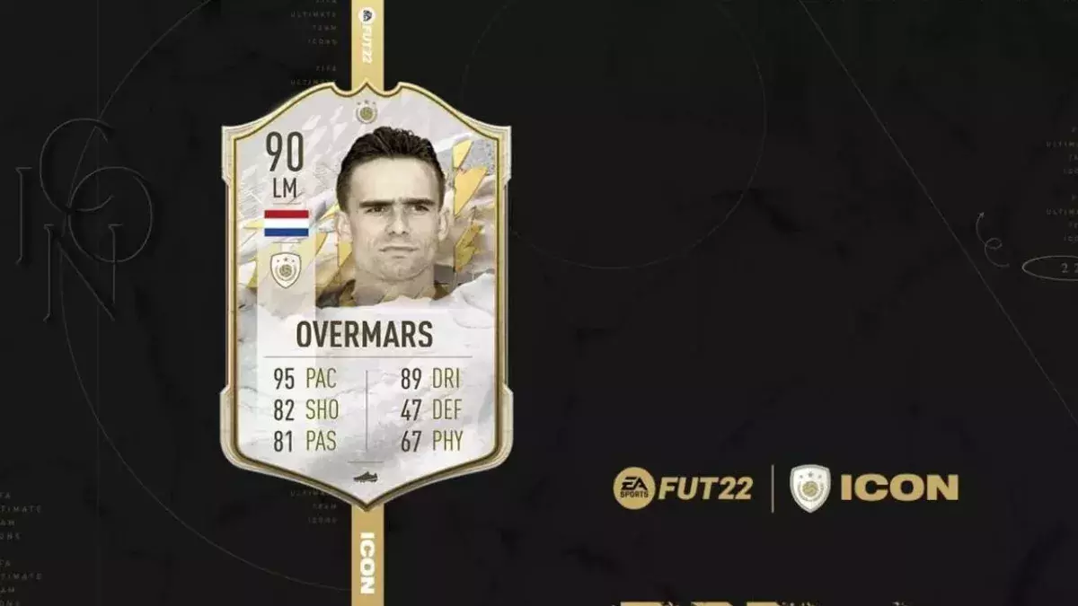 La carte FUT de Marc Overmars n'est plus disponible dans les packs. 
