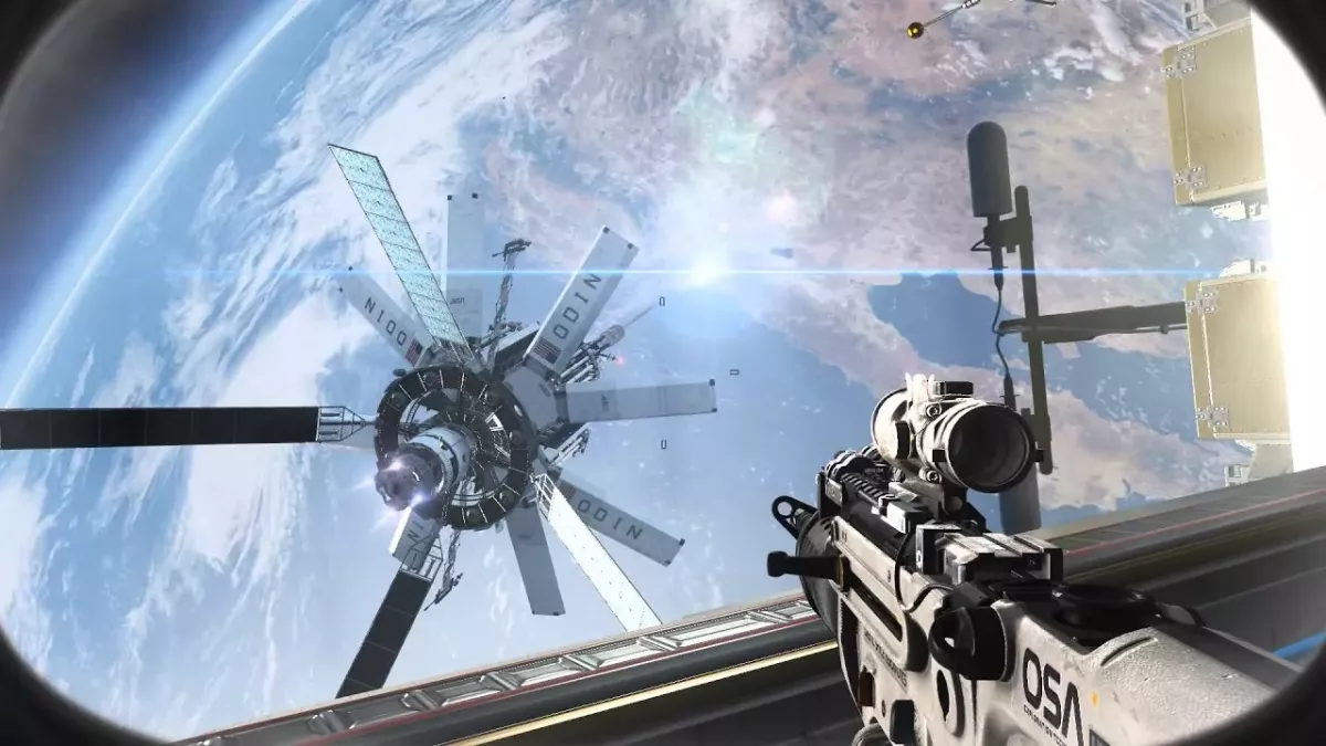 La mission de Call of Duty dans l'espace tournée en jeu complet