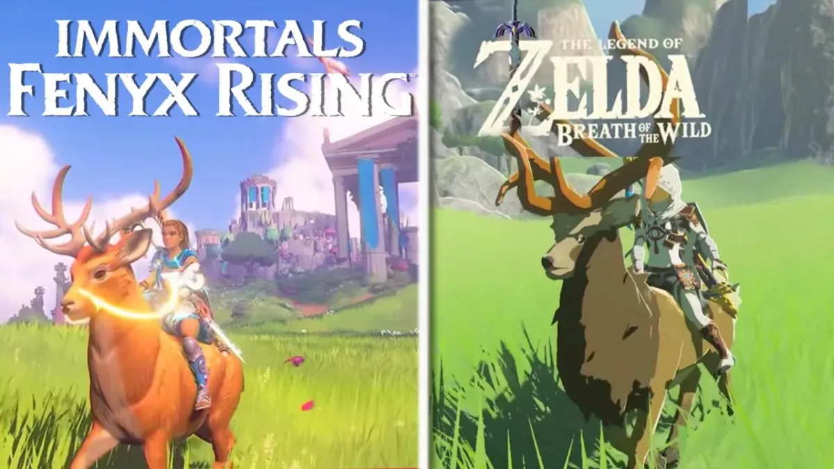 Le dernier jeu d'Ubisoft, Immortals Fenyx Rising, est un copié/collé de Zelda BoTW