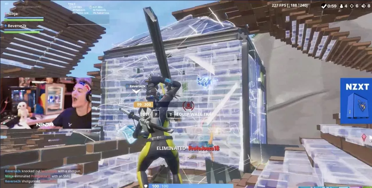 Ninja bat un record du monde 