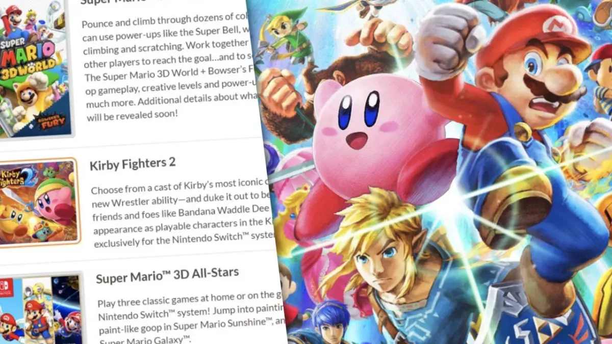 Nintendo annonce Kirby 2 sans faire exprès