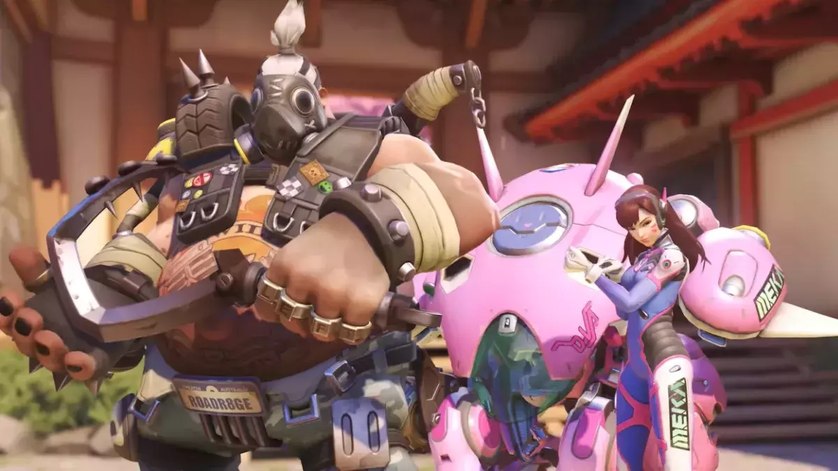 Overwatch Roadhog Dva
