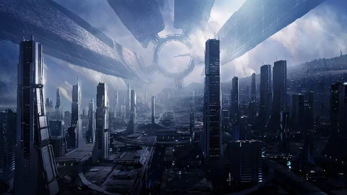 Paysage de la citadelle de Mass Effect