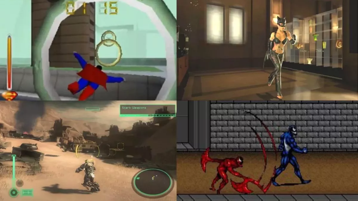 Pires jeux super-héros