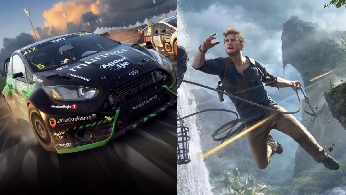 PS Plus Uncharted 4 Dirt Rally 2.0