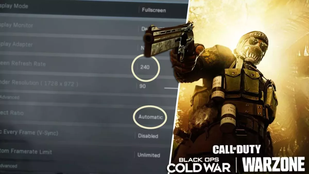Warzone : fps boost, comment augmenter ses fps jusqu'à 144 images par seconde