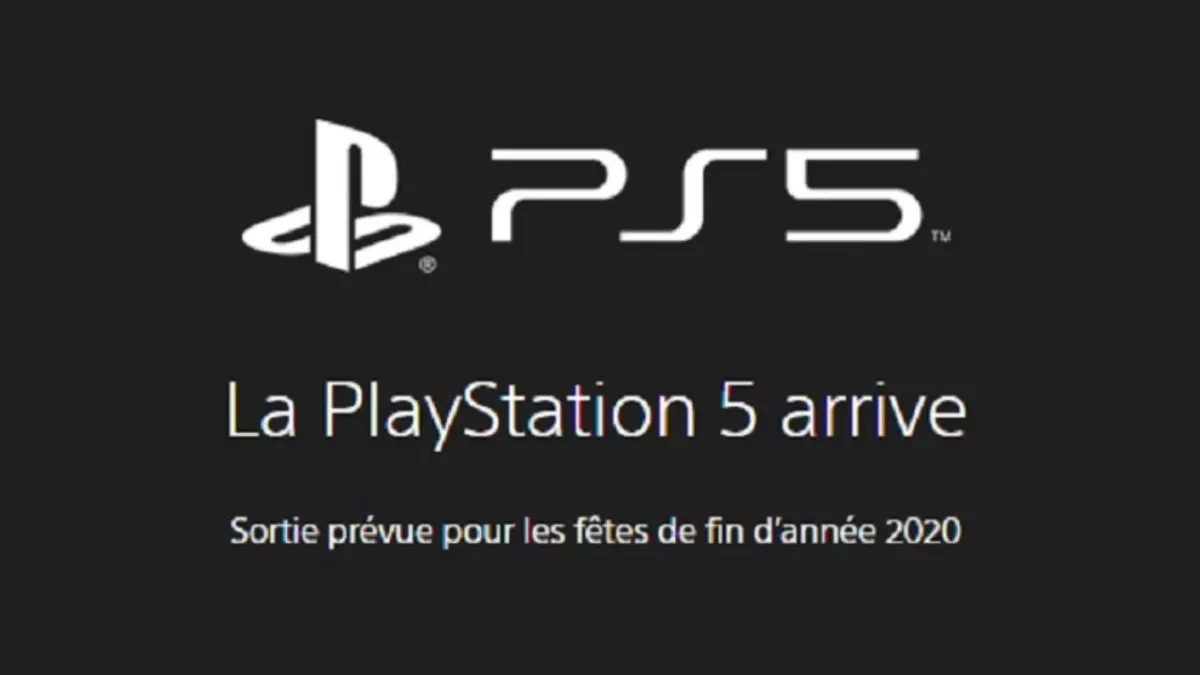 Le site officiel de la PS5 a été dévoilé !