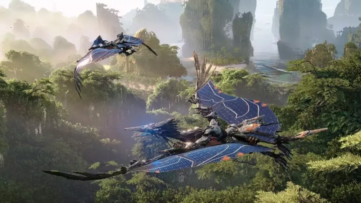 Montures volantes dans Horizon Forbidden West