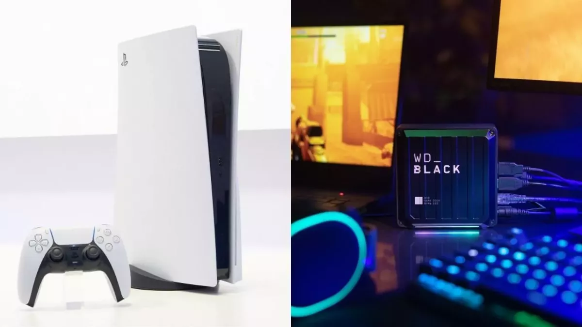PS5 Sony Western Digital disque dur