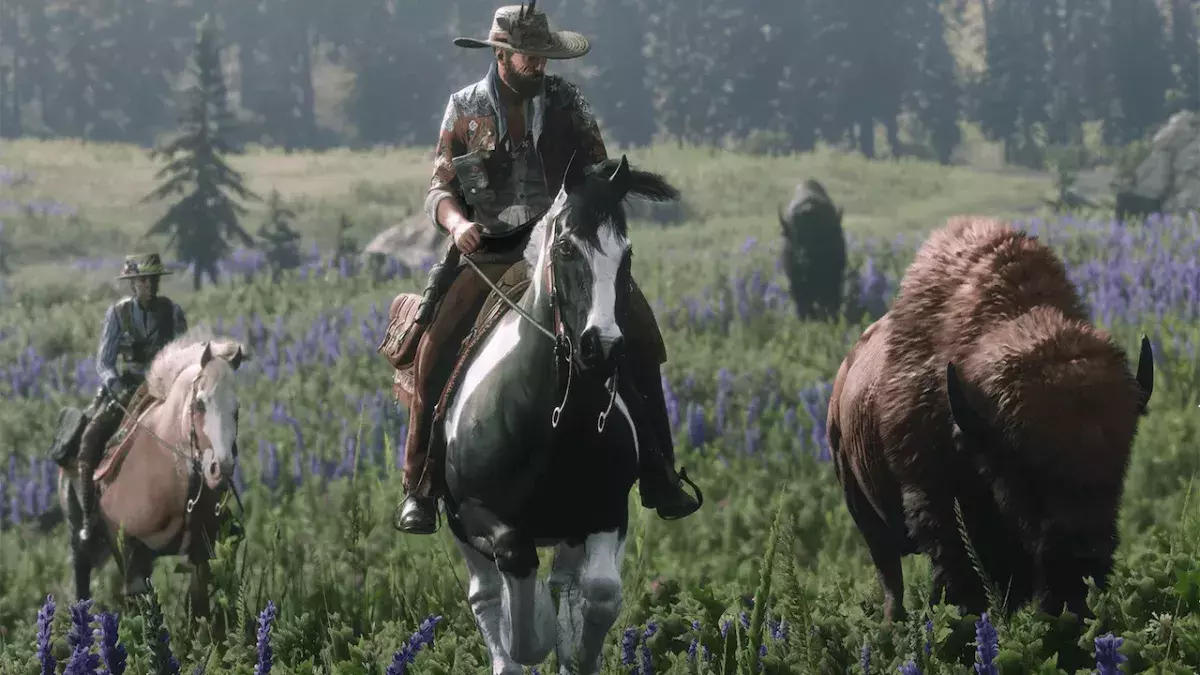 Red Dead Redemption 2 animaux nature