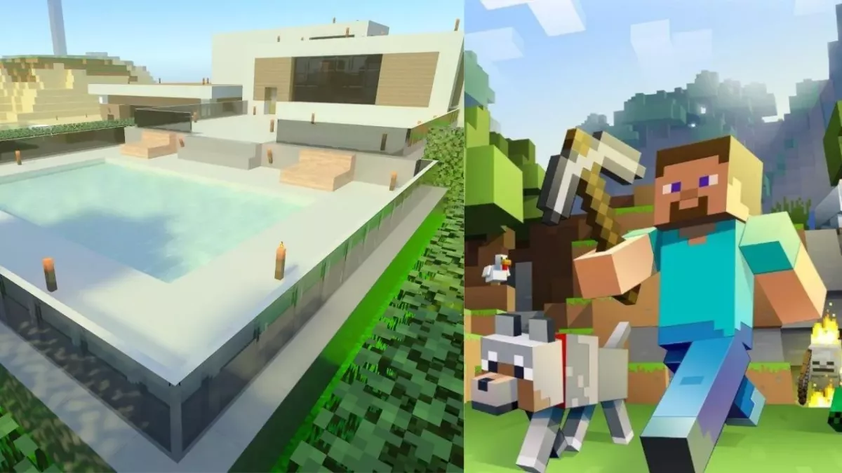 Minecraft tutoriel maison moderne