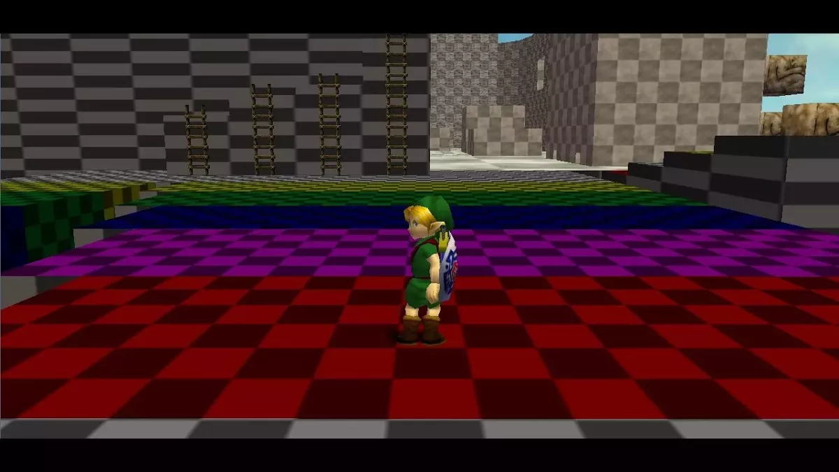 Un glitch découvert dans Zelda Majora's Mask vous permet d'aller dans une salle de test des développeurs