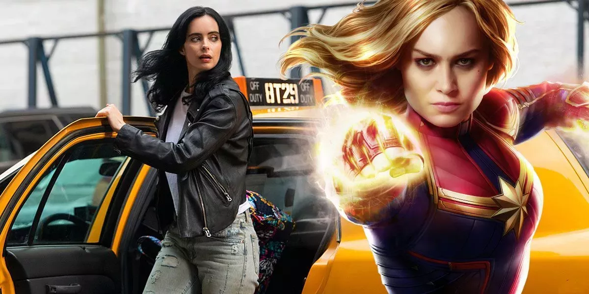 Captain Marvel Jessica Jones