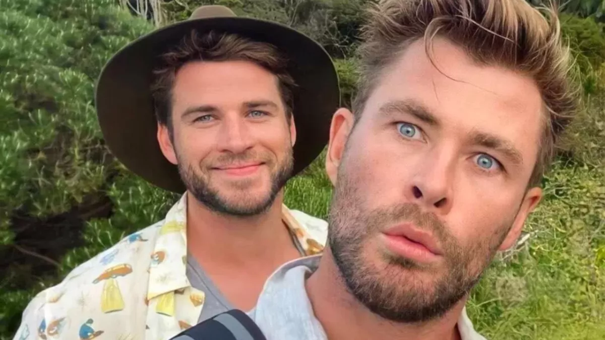 Chris Hemsworth avec son frère Liam