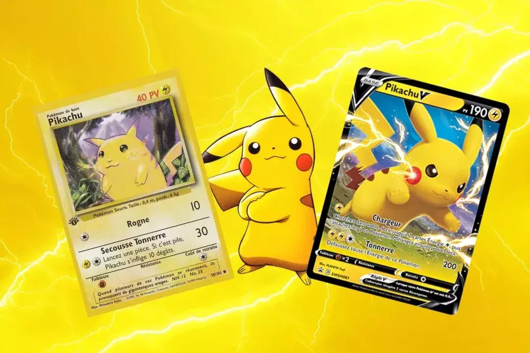 Des cartes Pokémon Pikachu