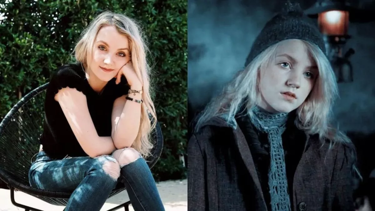 Evanna Lynch Harry Potter funérailles Dumbledore