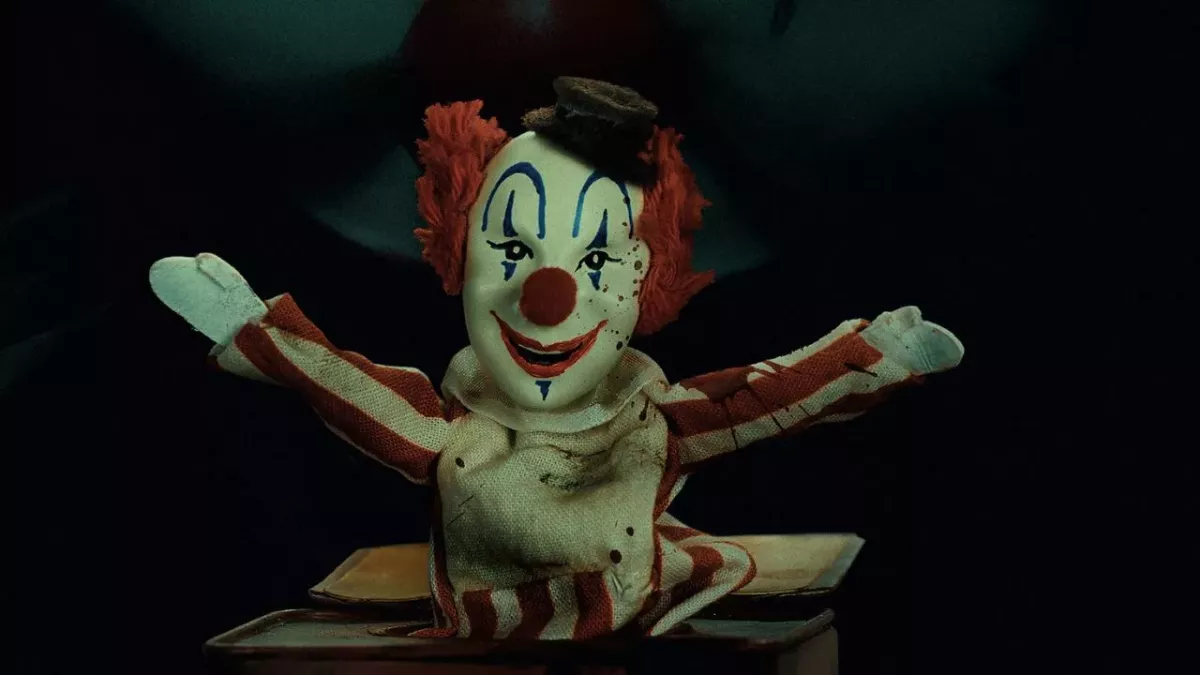 Clown in a Cornfield