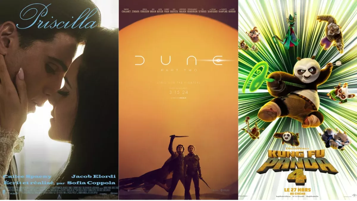 Les films les plus attendus au cinéma en 2024, Dune 2, Priscilla, Kung Fu Panda 4