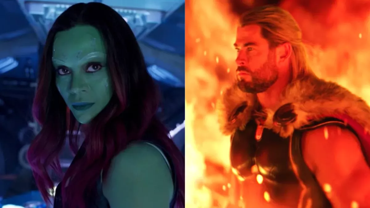 Gamora et Thor