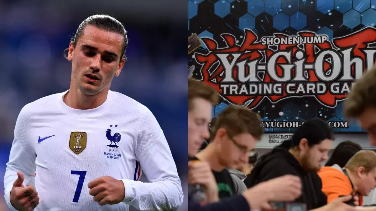 Antoine Griezmann nouvel ambassadeur de Yu-Gi-OH, une carte créée pour lui 