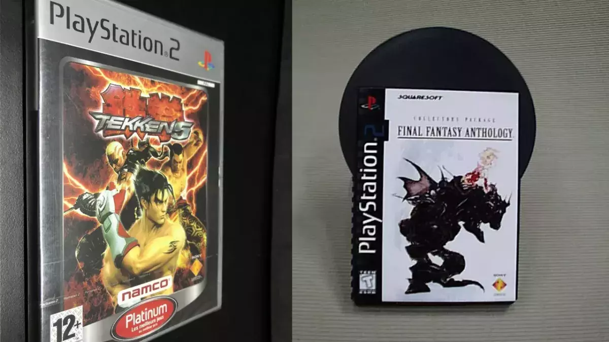 Boîtier jeu PS2