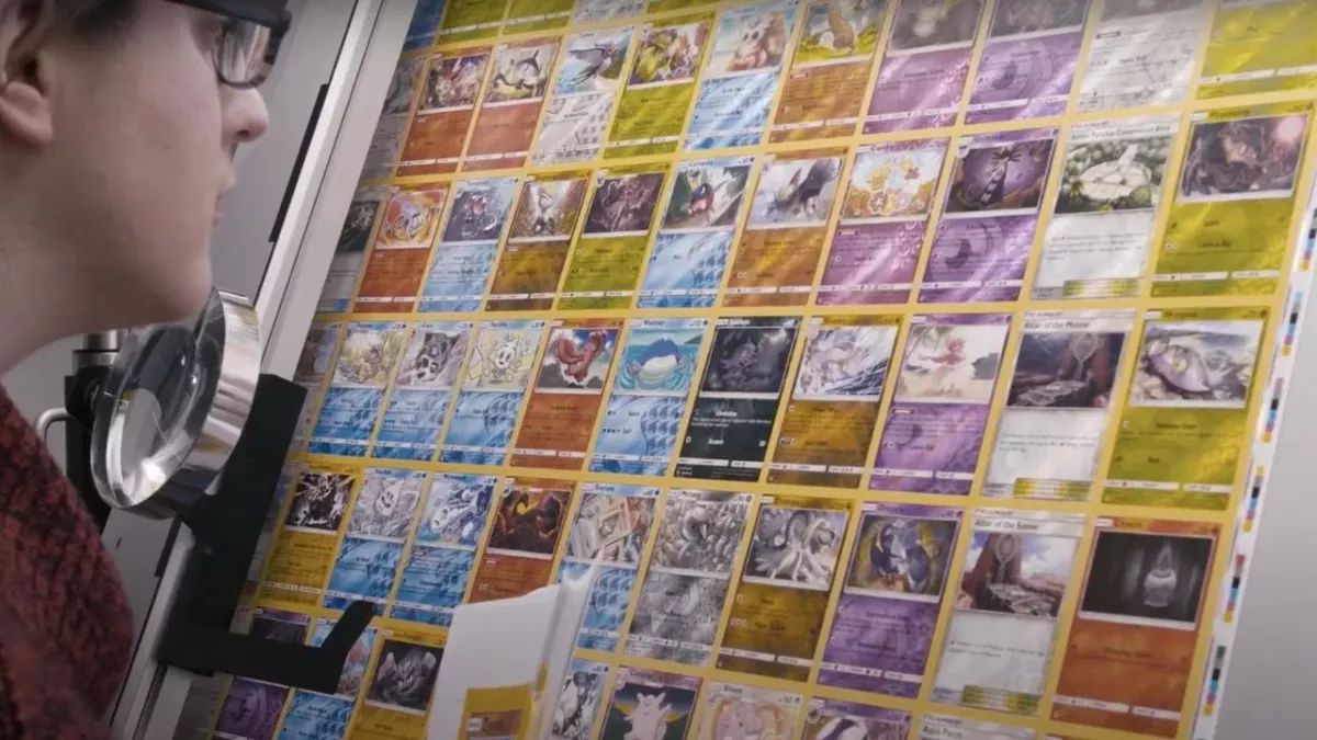 Cartes Pokémon secret fabrication 
