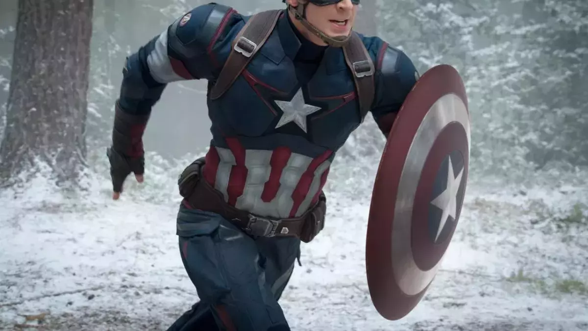 Chris Evans Captain America bouclier Ebay