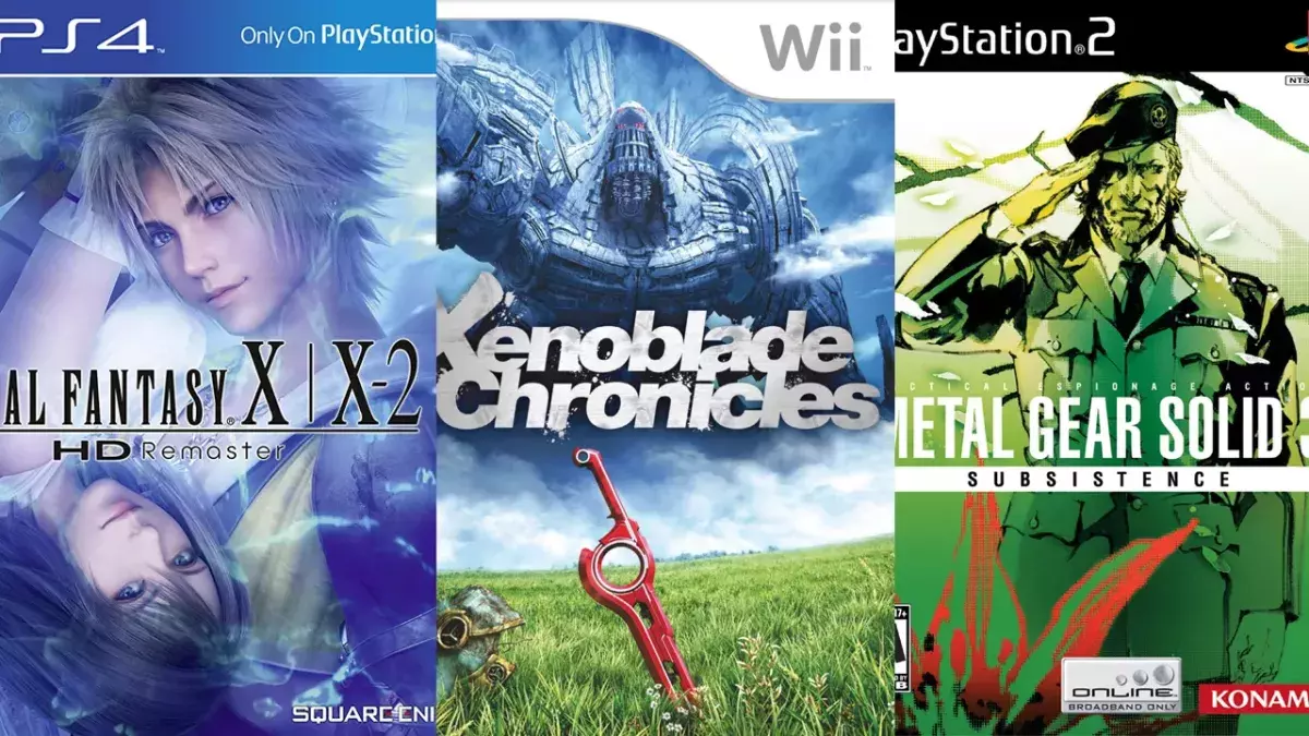 Jaquettes de jeux vidéo