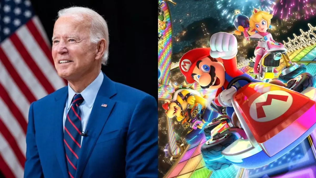 Joe Biden Mario Kart