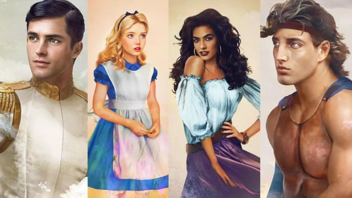 Personnages Disney réalistes