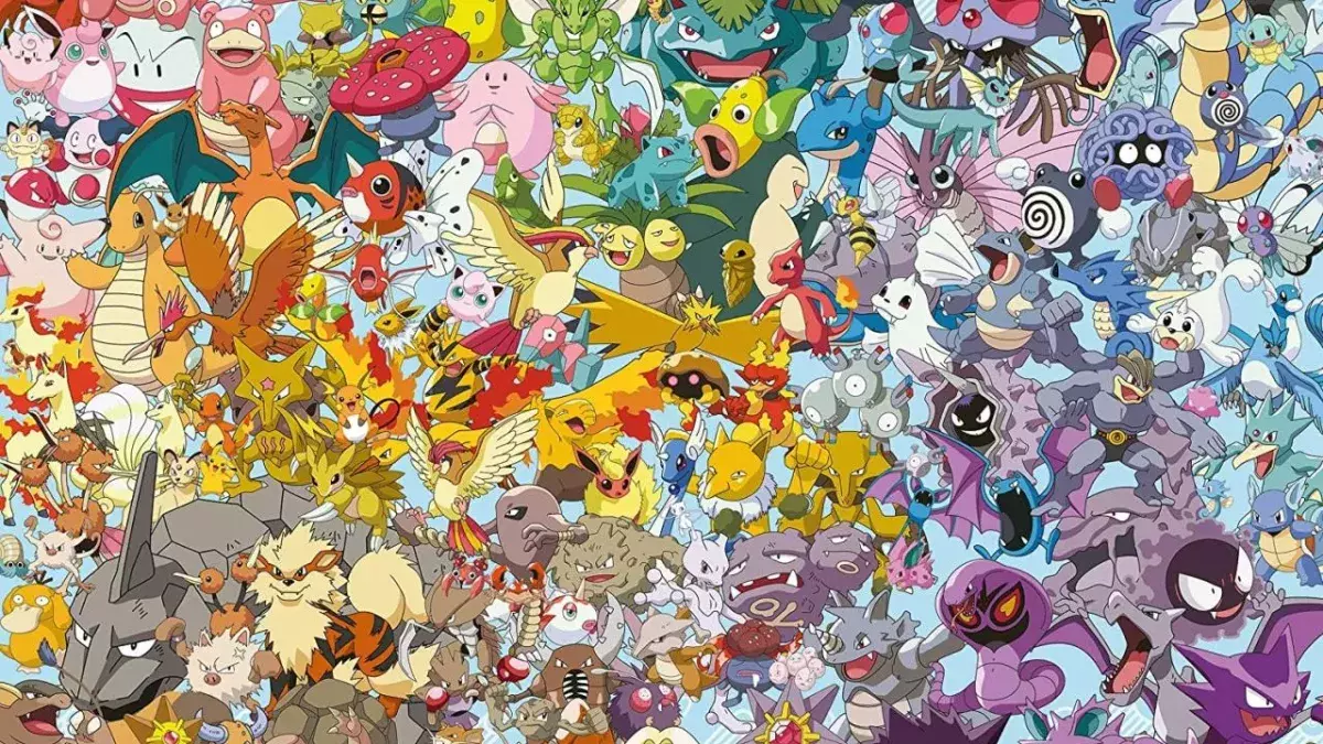 Pokémon puzzle de 1000 pièces