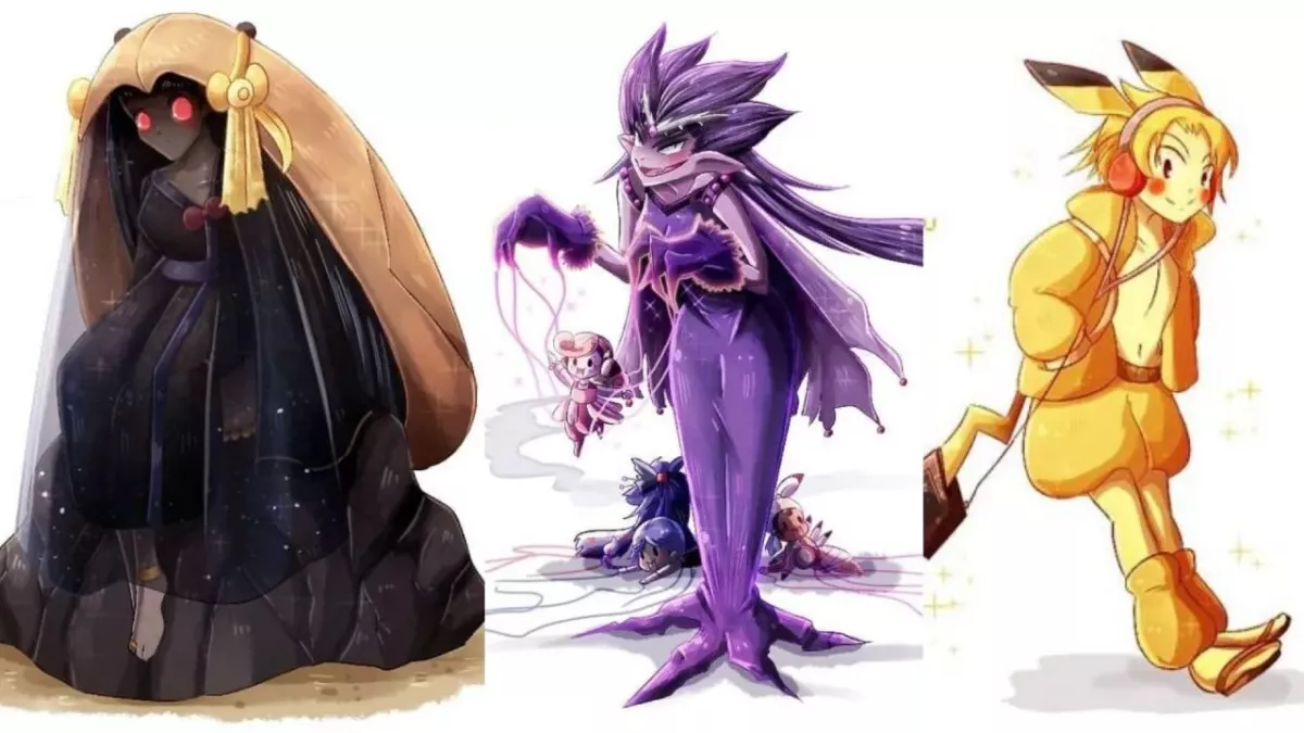 Pokémon versions humaines
