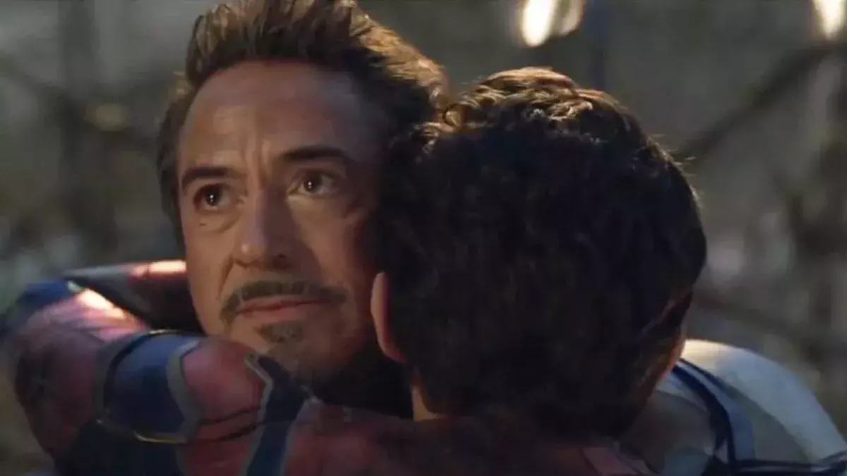 Iron Man et Spider-Man dans Avengers : Endgame